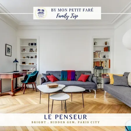 아파트 Le Penseur - Lumineux & Proche Tour Eiffel *